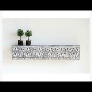 Creative Co-Op Chateau Metal Wall Shelf